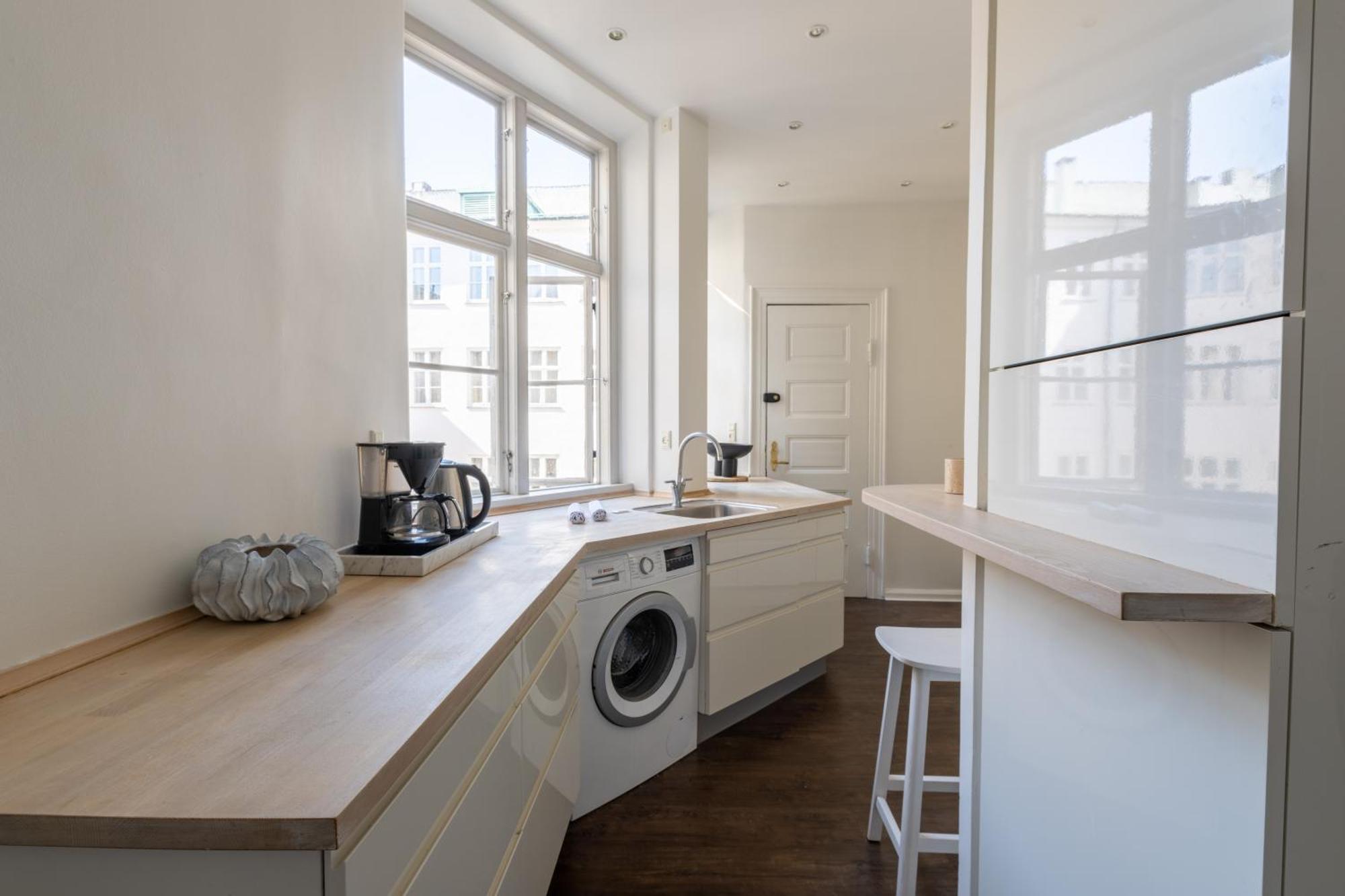 Large Apartment With Canal View In Central Cph City Köpenhamn Exteriör bild